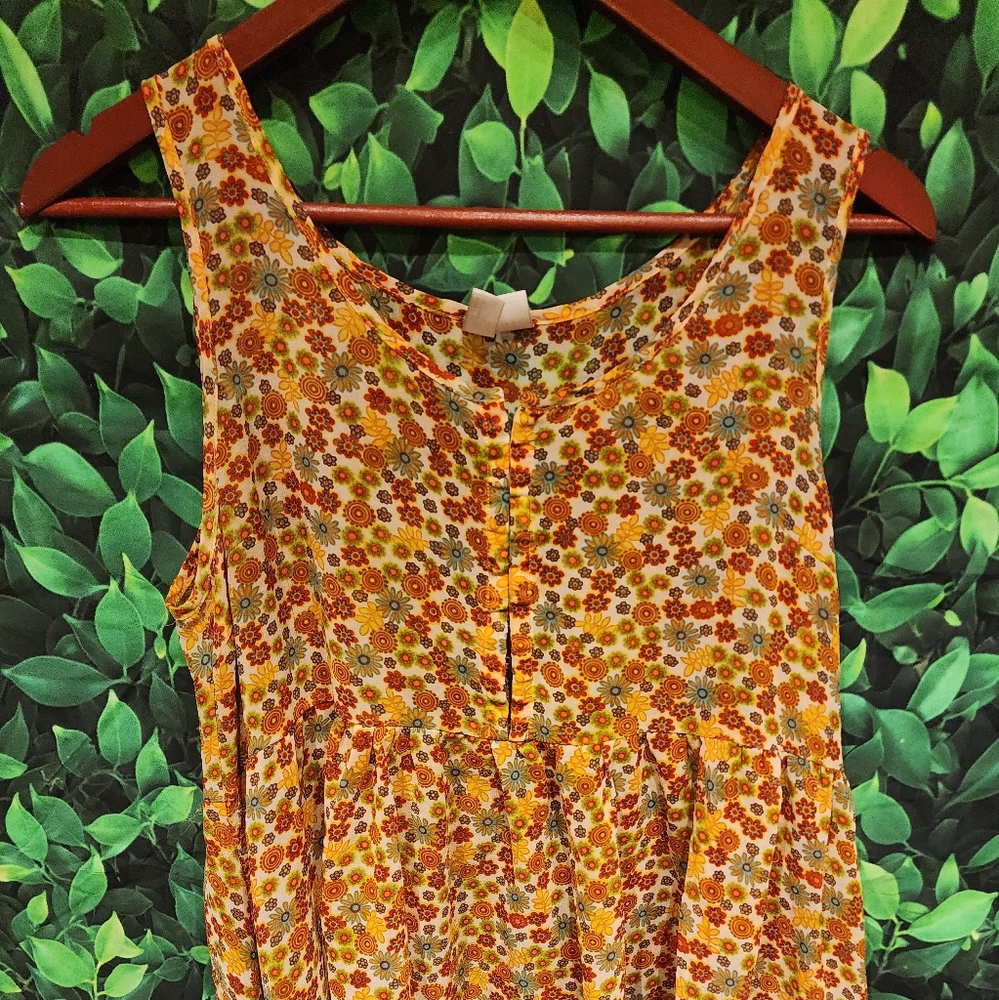 High Low Floral Dress